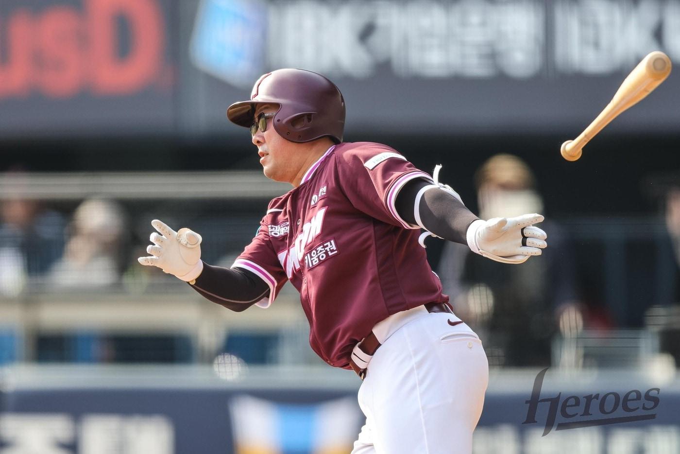 본문 이미지 - 키움 히어로즈 안치홍. (키움 히어로즈 제공)