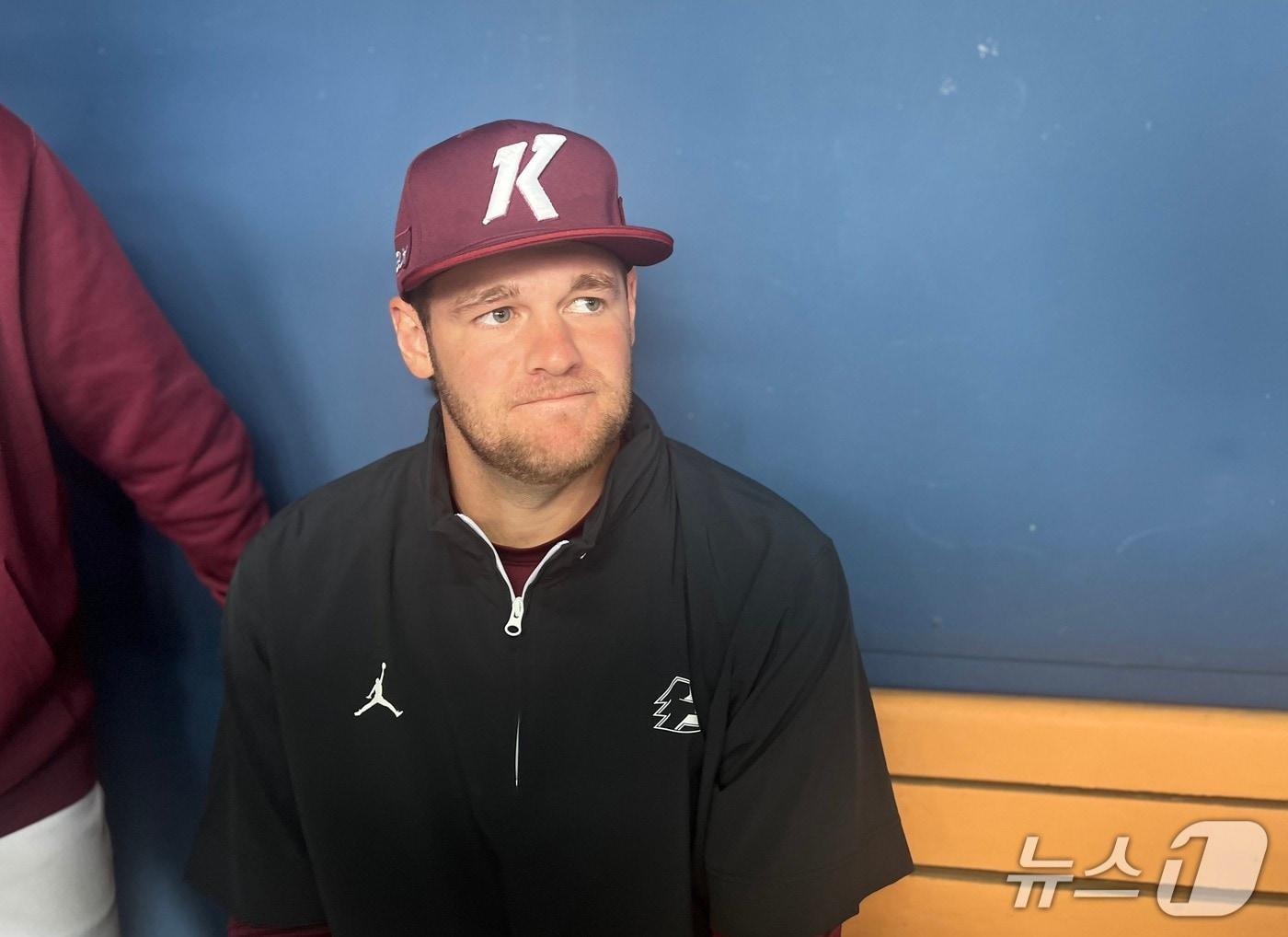 본문 이미지 - 키움 히어로즈 외국인 투수 네이선 와일스. 2026.3.24 ⓒ 뉴스1 이상철 기자