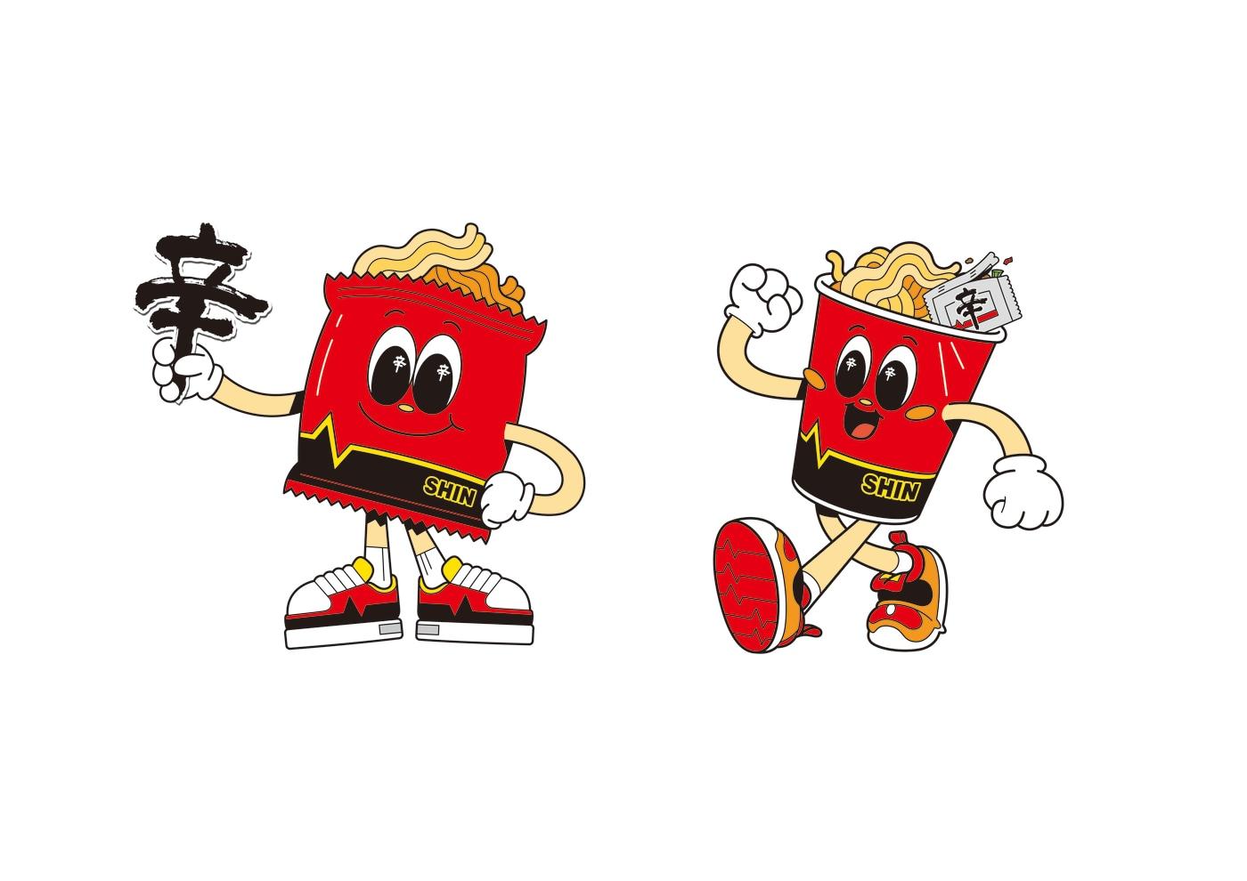 본문 이미지 - 신라면 브랜드 캐릭터 'SHIN' 이미지.(농심 제공)