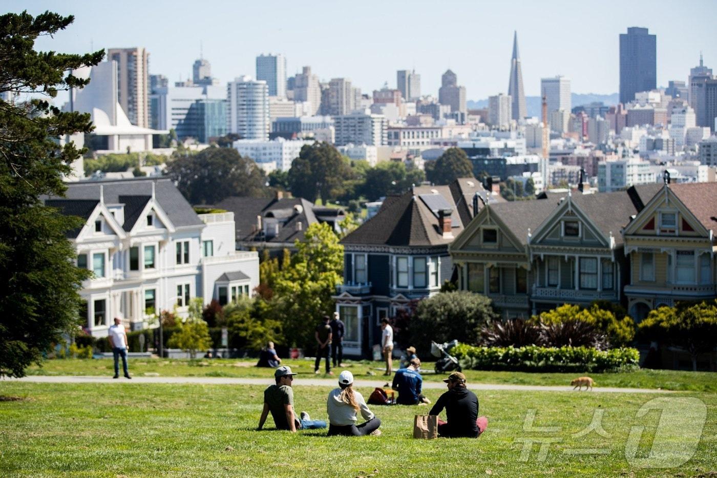 본문 이미지 - 2020년 촬영된 샌프란시스코의 모습 ⓒ AFP=뉴스1