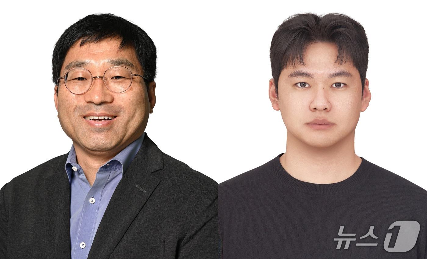 본문 이미지 - 박찬호 교수, 양호성 석사(왼쪽부터)(지스트 제공, 재판매 및 DB금지)/뉴스1 