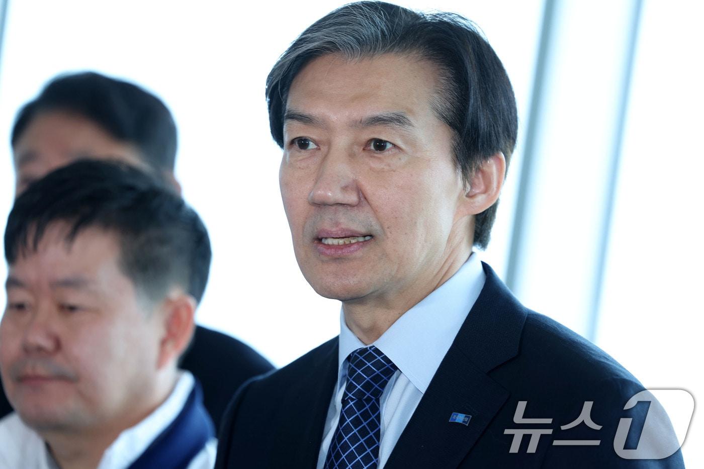 본문 이미지 - 조국 조국혁신당 대표. 2026.3.25 ⓒ 뉴스1 이승현 기자