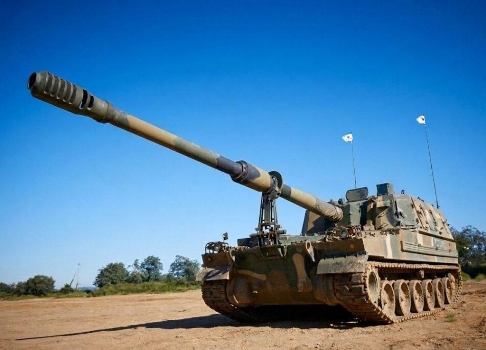 본문 이미지 - 한화에어로스페이스의 K-9 자주포(자료사진. 한화에어로스페이스 제공).