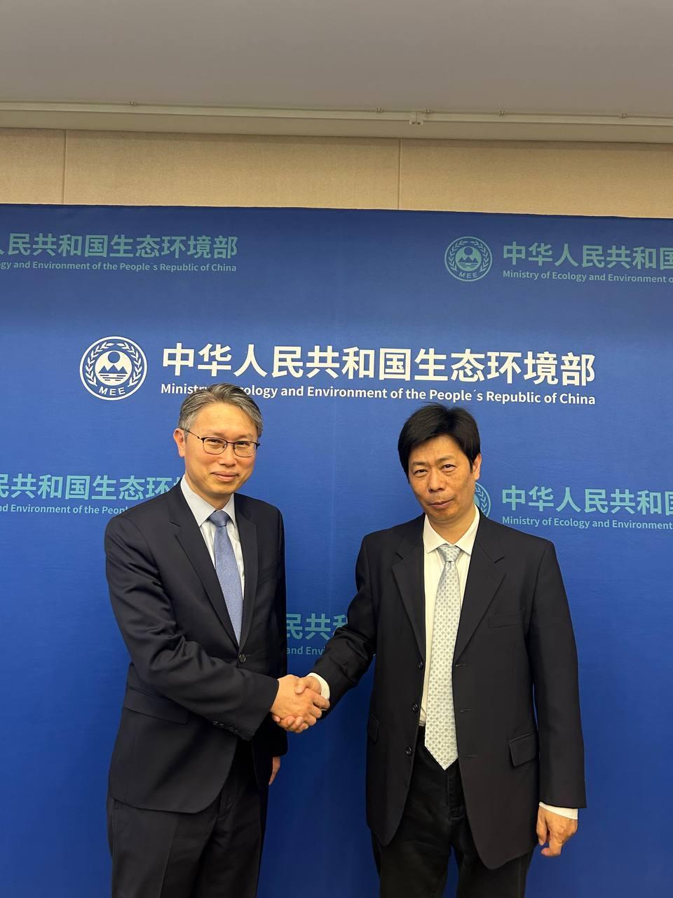 본문 이미지 - 외교부는 25일 중국 베이징에서 개최된 '제5차 한-중국 기후변화 협력 공동위원회(공동위)'에 견종호 기후변화대사가 참석했다고 밝혔다. (외교부 제공)