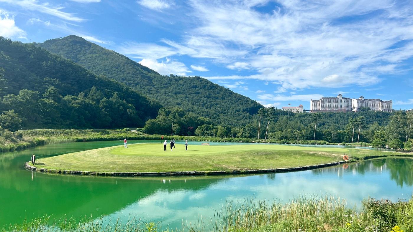 본문 이미지 - 부영그룹 오투리조트 골프장 전경.(부영그룹 제공)