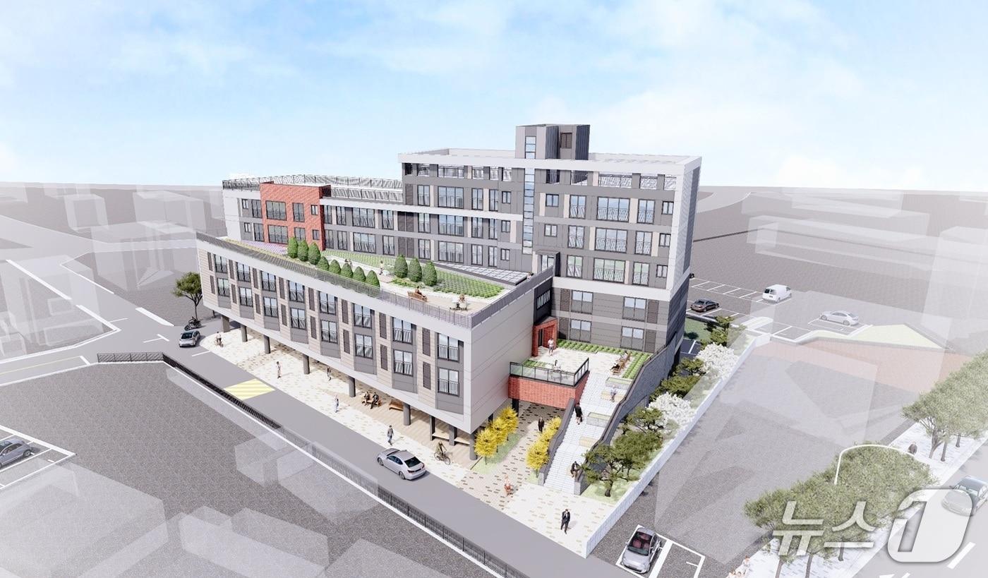 본문 이미지 - 합천군 청년신혼부부 행복주택 조감도(합천군 제공. 재판매 및 DB금지).