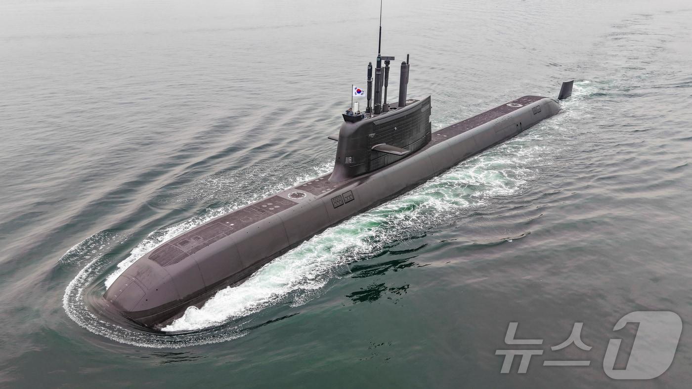 본문 이미지 - 대한민국 기술로 독자 설계·건조한 3000톤급 잠수함 도산안창호함(SS-Ⅲ). 2026.3.25 ⓒ 뉴스1 윤일지 기자(해군잠수함사령부 제공. 재판매 및 DB 금지)
