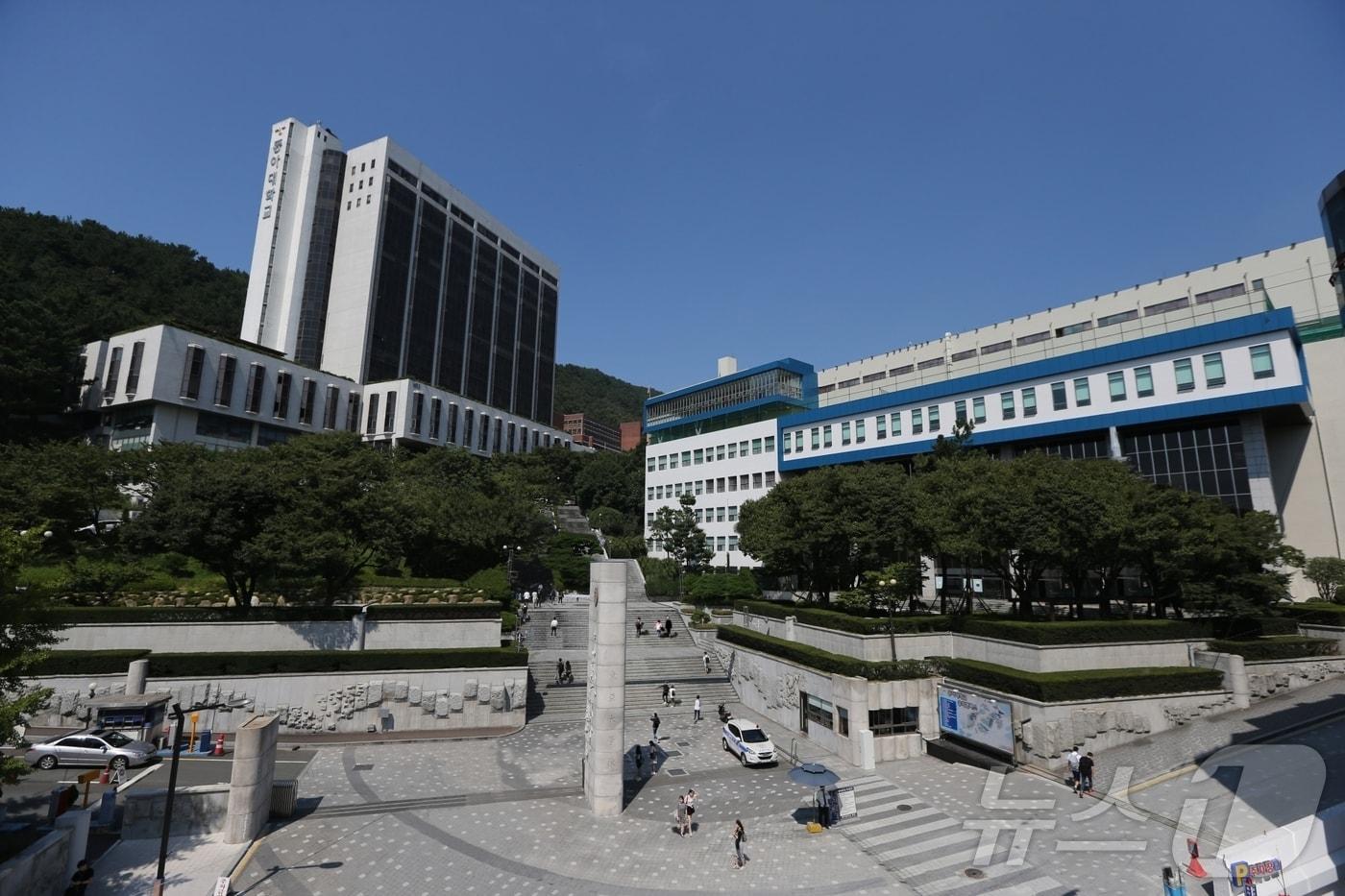 본문 이미지 - 동아대학교 승학캠퍼스 전경. (동아대 제공. 재판매 및 DB 금지) 