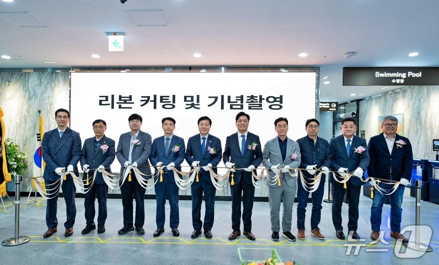 본문 이미지 - 충남대학교 CNU 스포렉스 개관식 (충남대학교 제공.재판매 및 DB금지)/뉴스1 