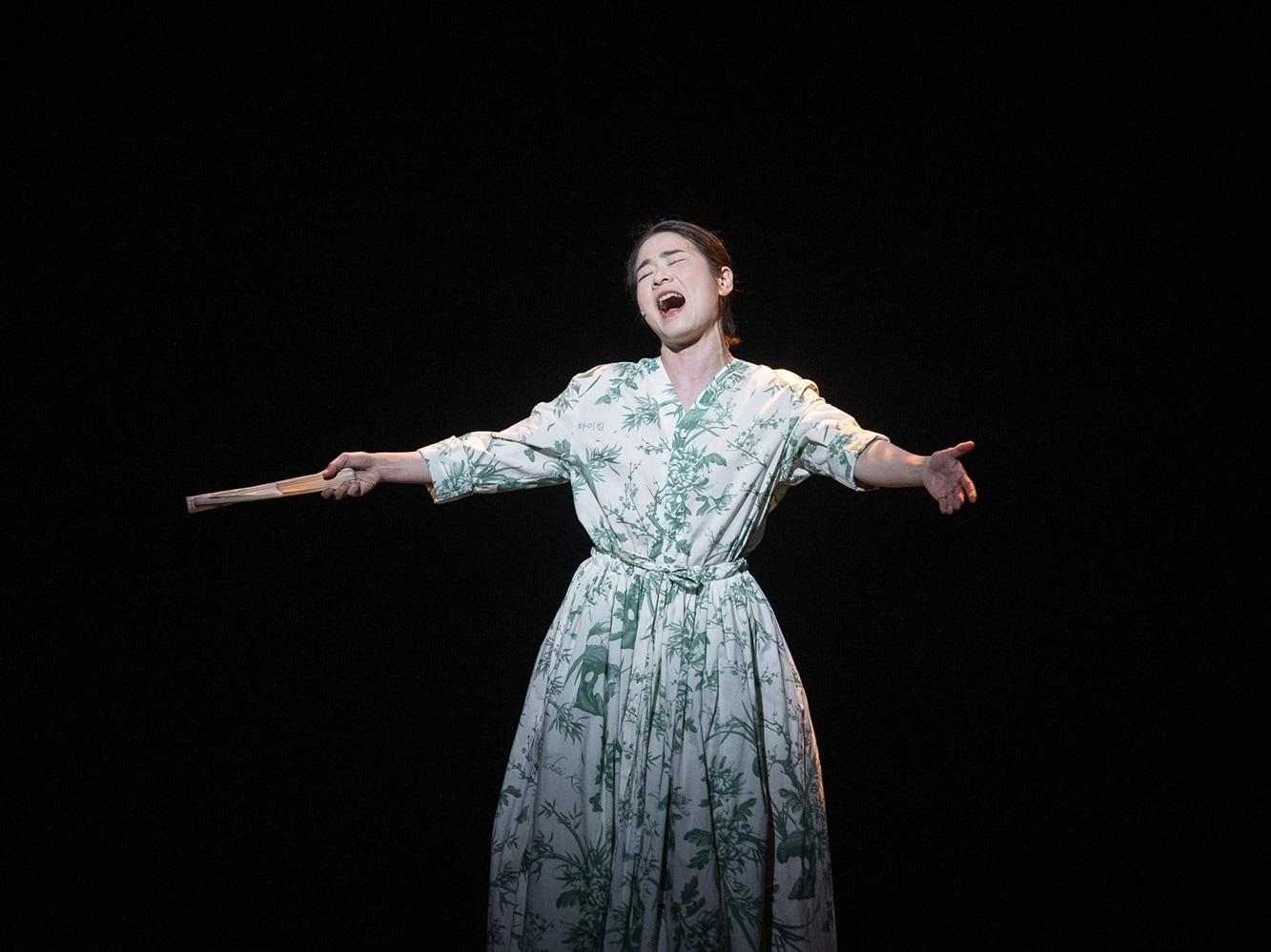 본문 이미지 - 소리꾼 이자람 판소리 갈라 공연 장면ⓒ고양문화재단(마포문화재단 제공)