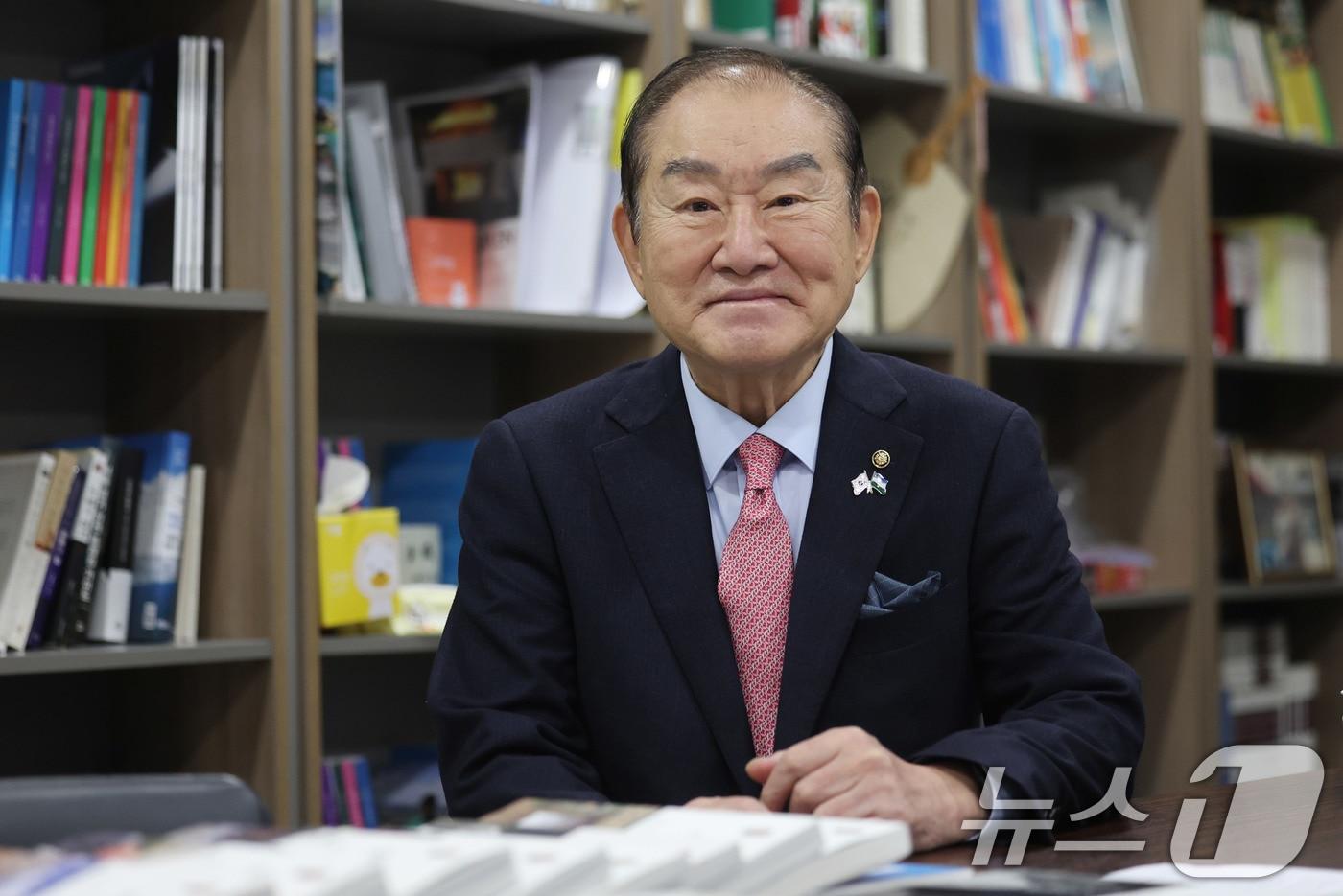 본문 이미지 - 라종억 통일문화연구원 이사장 ⓒ 뉴스1 박지혜 기자