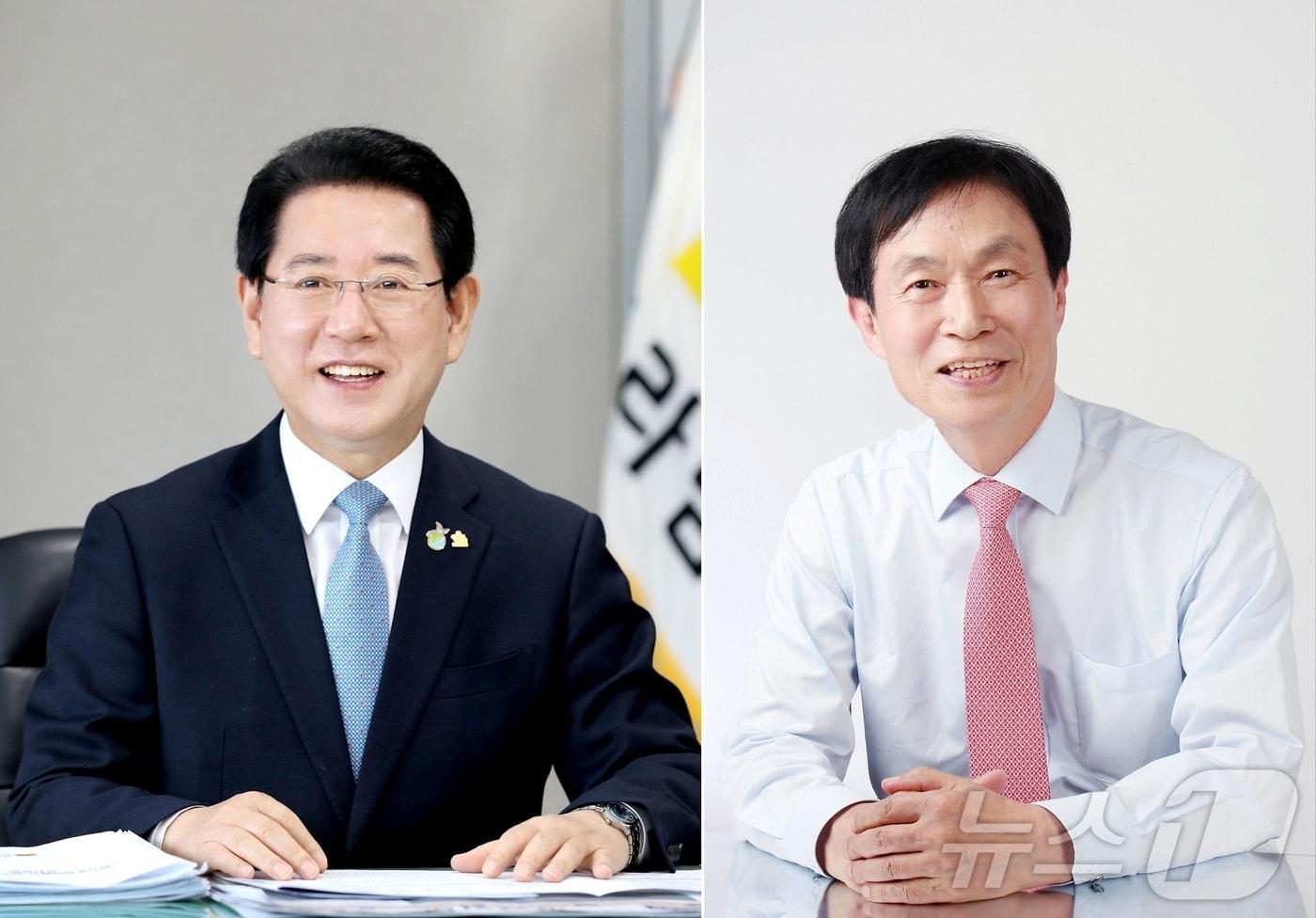 본문 이미지 - 김영록 전남광주특별시장 더불어민주당 예비후보의 시민공론화위와 균형발전특위에 참여하는 최영태 전남대 사학과 명예교수.(김영록측 제공 재배포 및 DB 금지)