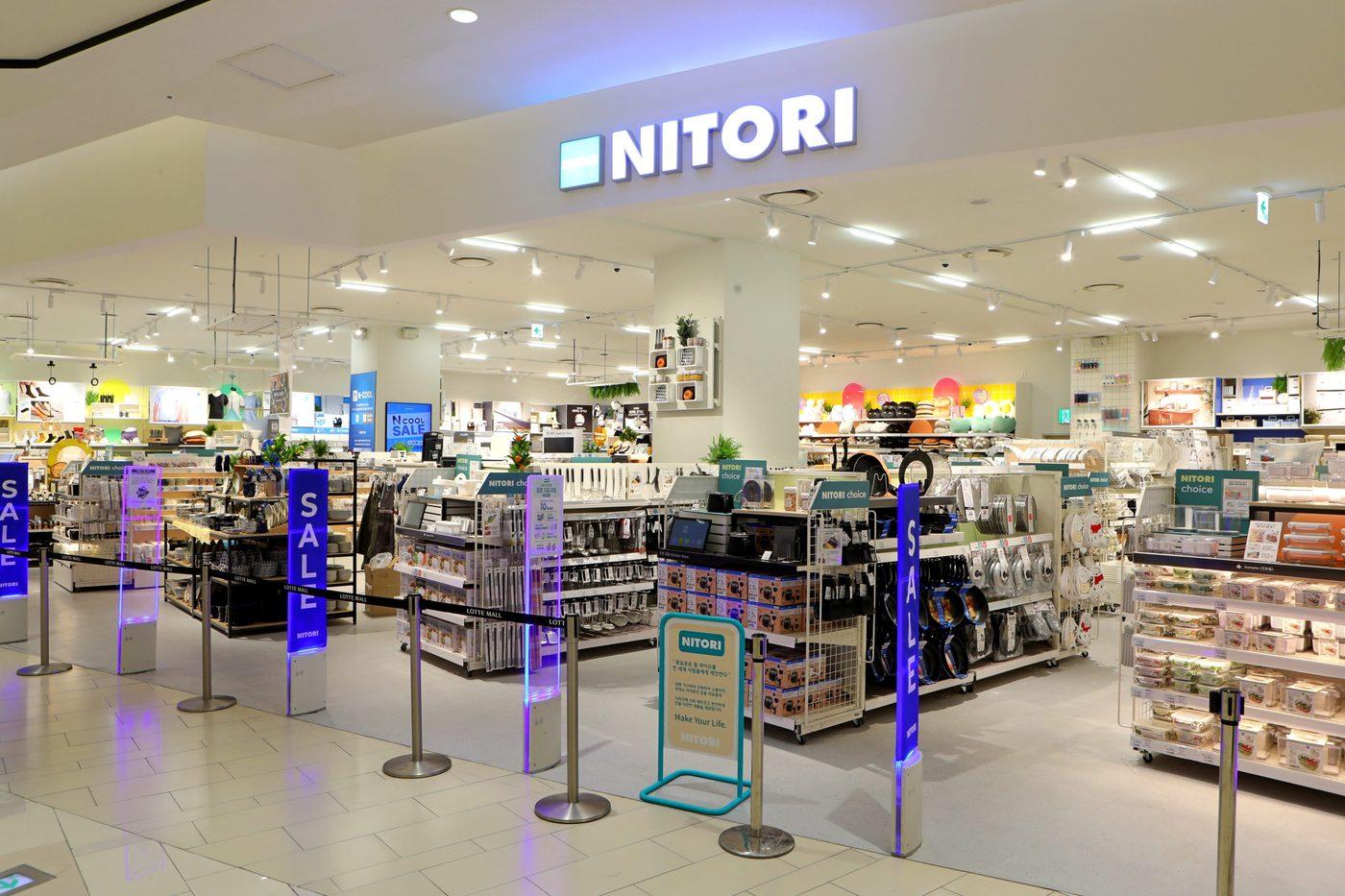 본문 이미지 - 롯데몰 은평점 니토리 매장(롯데몰 제공)