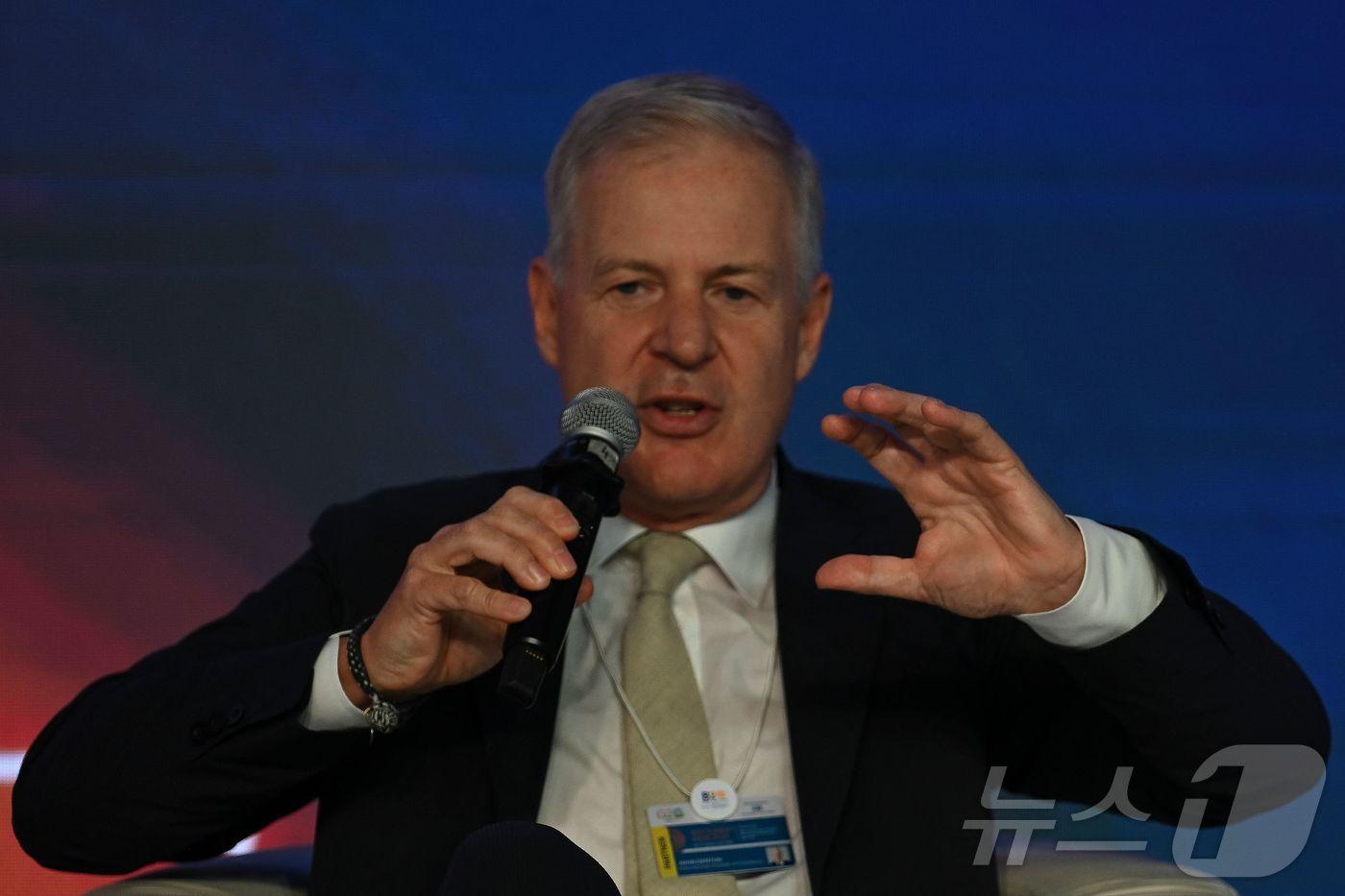 본문 이미지 - 존 텐톤 국제상공회의소(ICC) 사무총장. ⓒ AFP=뉴스1