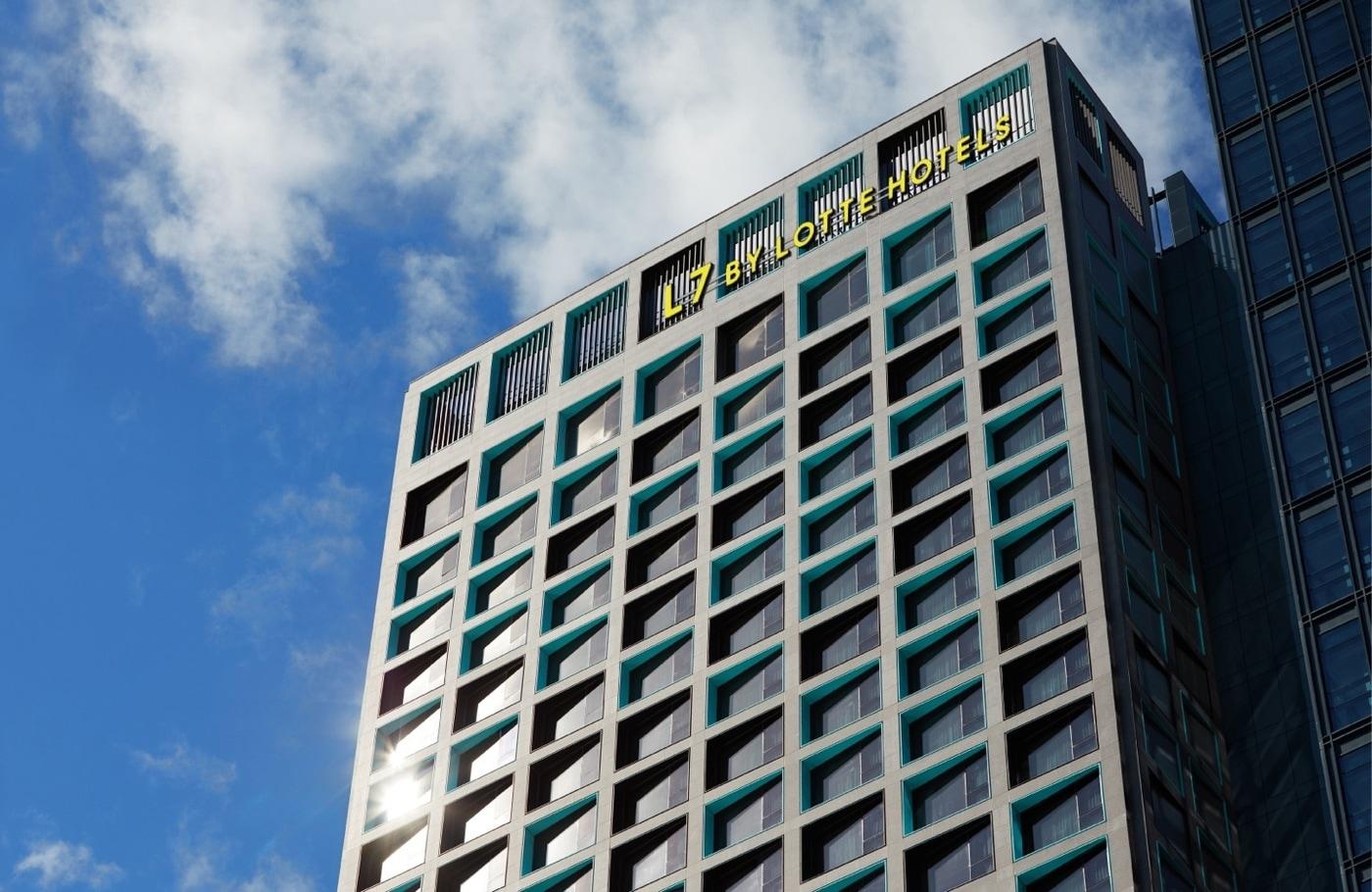 본문 이미지 - L7 광명 바이 롯데호텔 전경(홋데호텔앤리조트 제공)