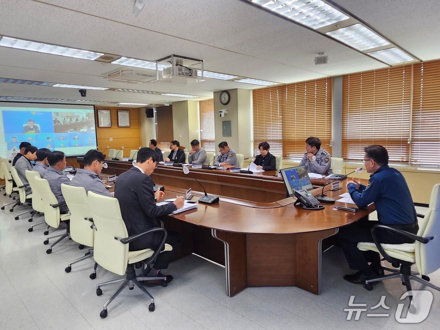 본문 이미지 - 26일 전북경찰청 '범죄예방대응 전략회의'를 개최했다.(전북경찰청 제공. 재판매 및 DB 금지)