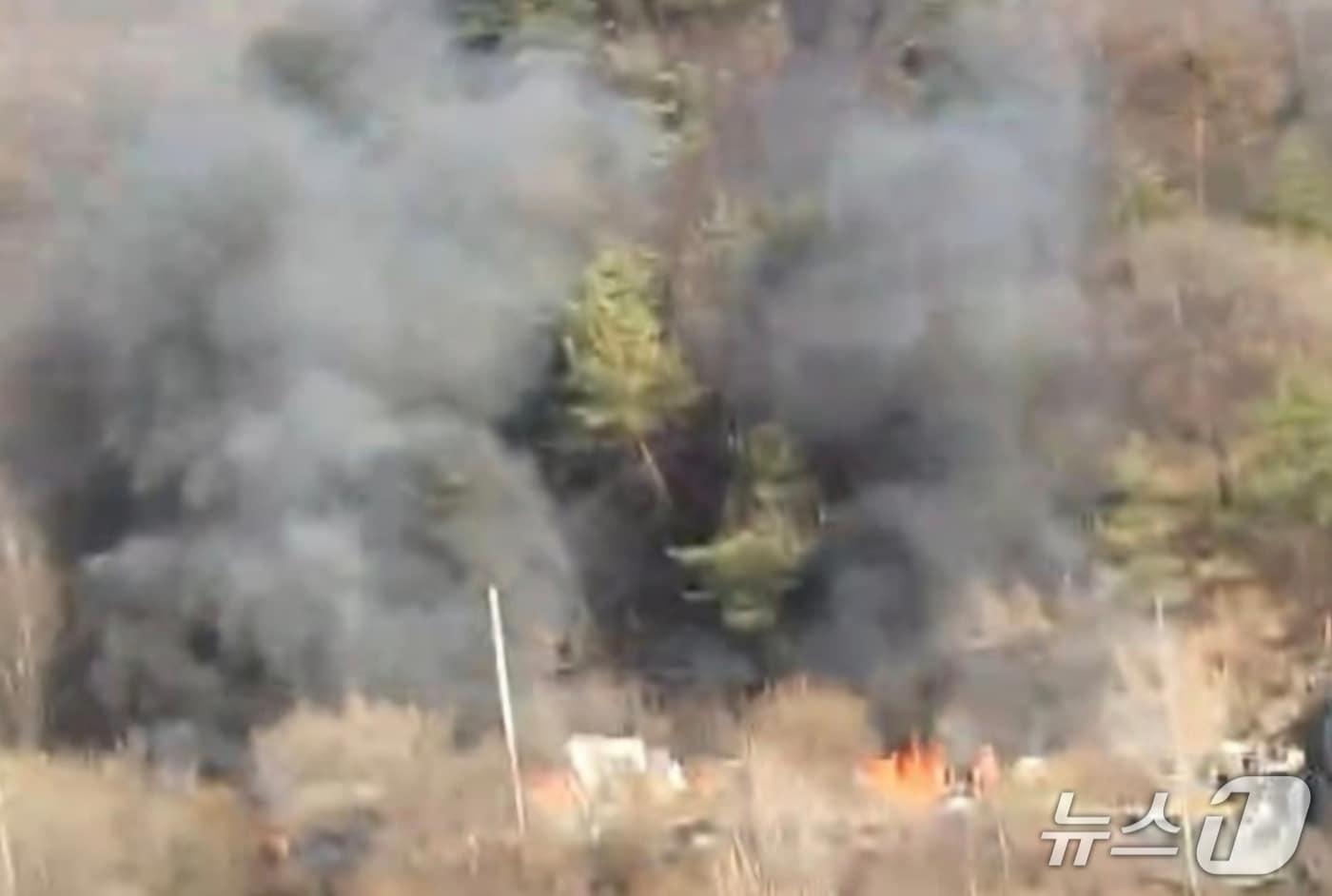 본문 이미지 - 화재 현장. (경기도소방재난본부 제공. 재판매 및 DB 금지) 2026.3.26/뉴스1 
