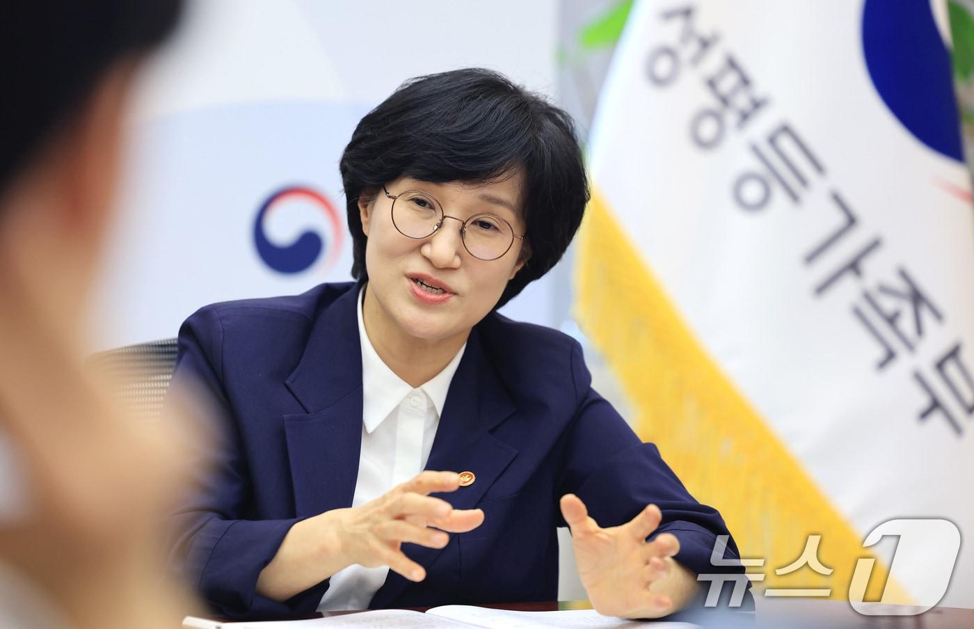 본문 이미지 - 원민경 성평등가족부 장관 ⓒ 뉴스1 임세영 기자