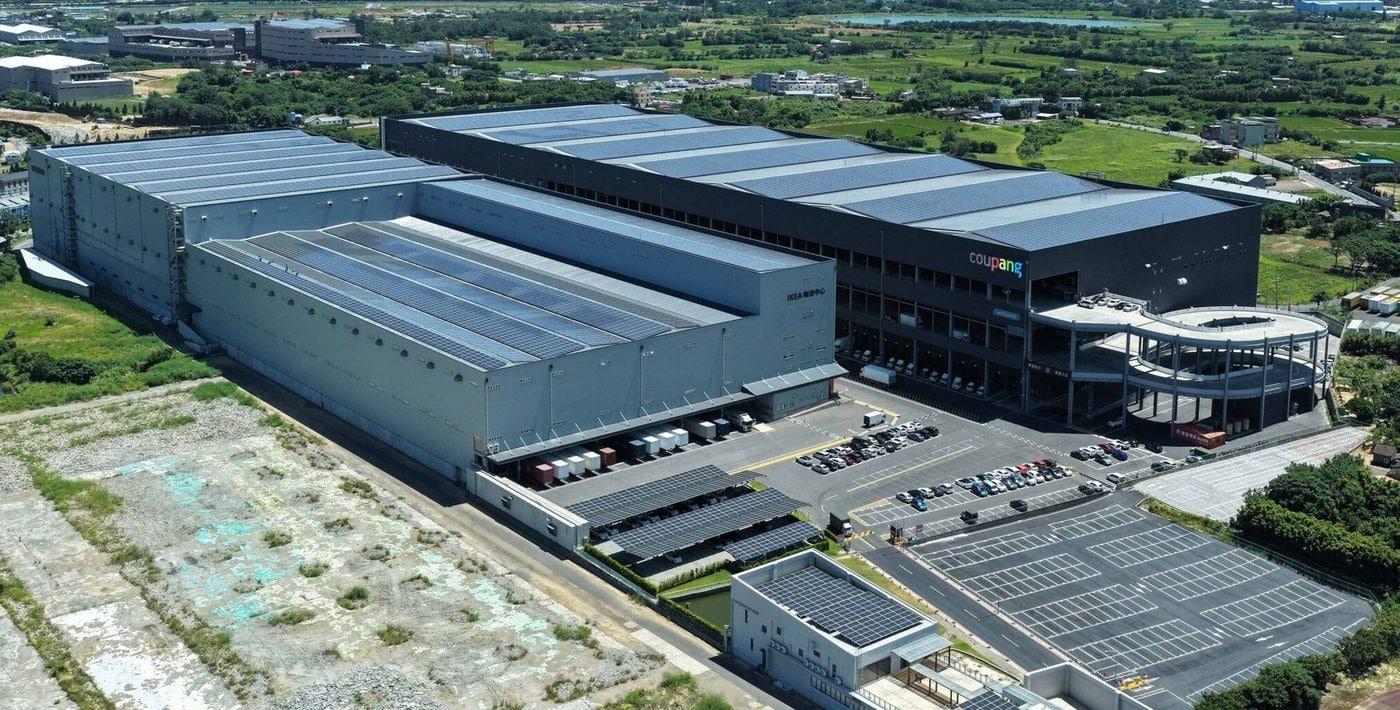 본문 이미지 - 쿠팡의 네 번째 대만 스마트 물류센터.(쿠팡 제공).