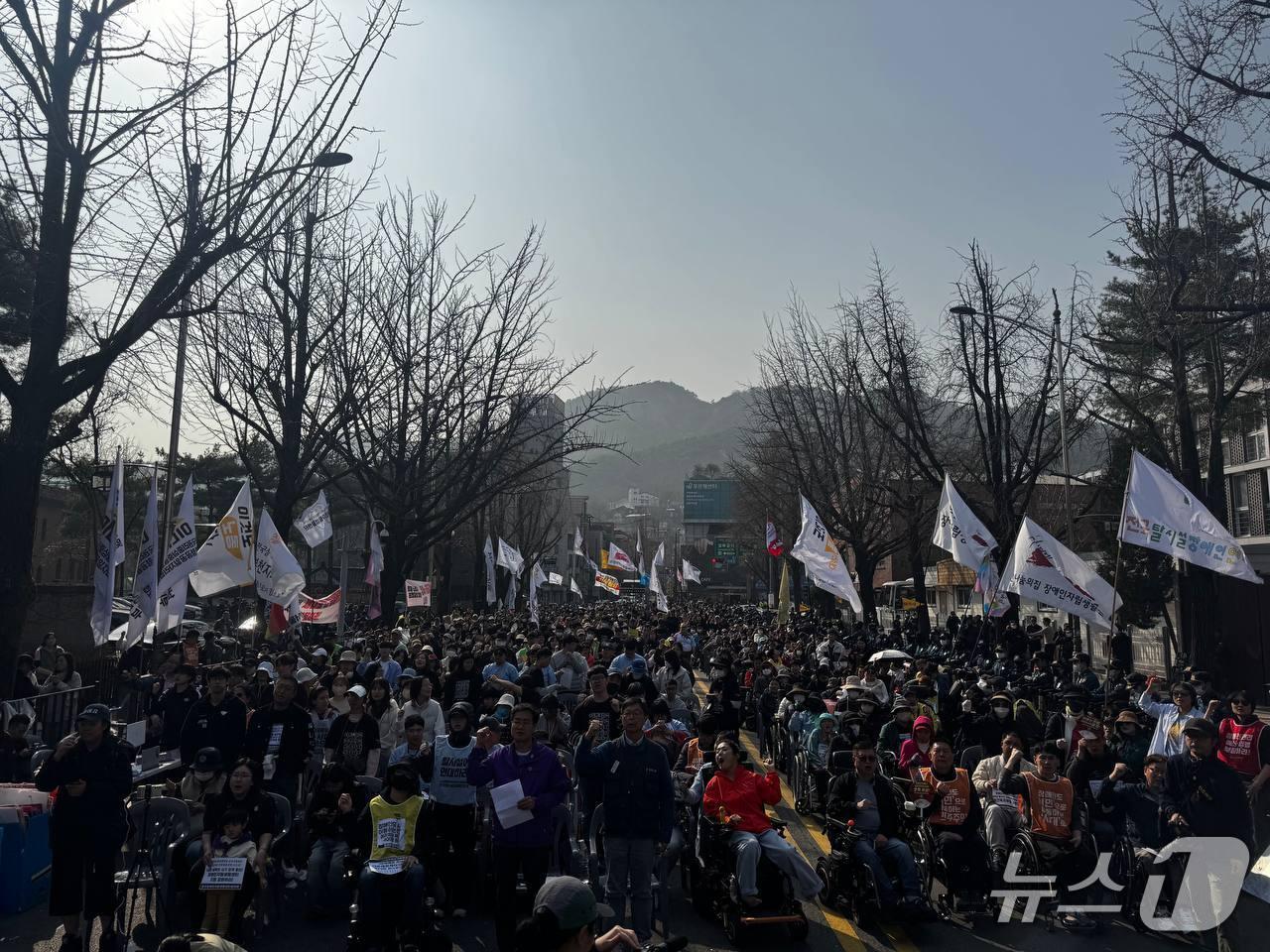 본문 이미지 - (전국장애인차별철폐연대 제공)