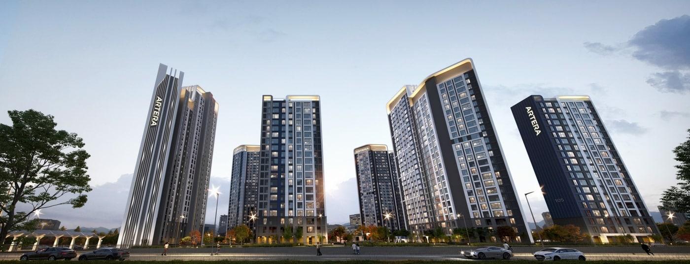 본문 이미지 -  아테라 프리메로 투시도(금호건설 제공) 뉴스1ⓒ news1 