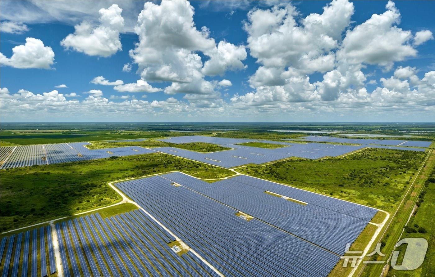 본문 이미지 -  태양광 발전 시설 모습.(이도 제공)