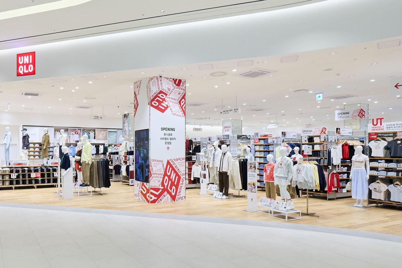 본문 이미지 - 유니클로가 '유니클로 스타필드 빌리지 운정점'을 27일 오픈했다.(유니클로 제공)