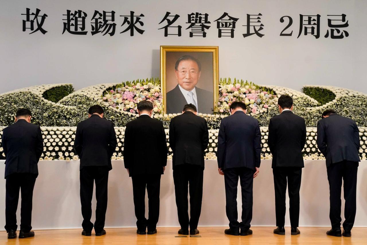 본문 이미지 - 고(故) 조석래 효성그룹 명예회장의 2주기 추모식이 27일 치러졌다.(효성그룹제공)