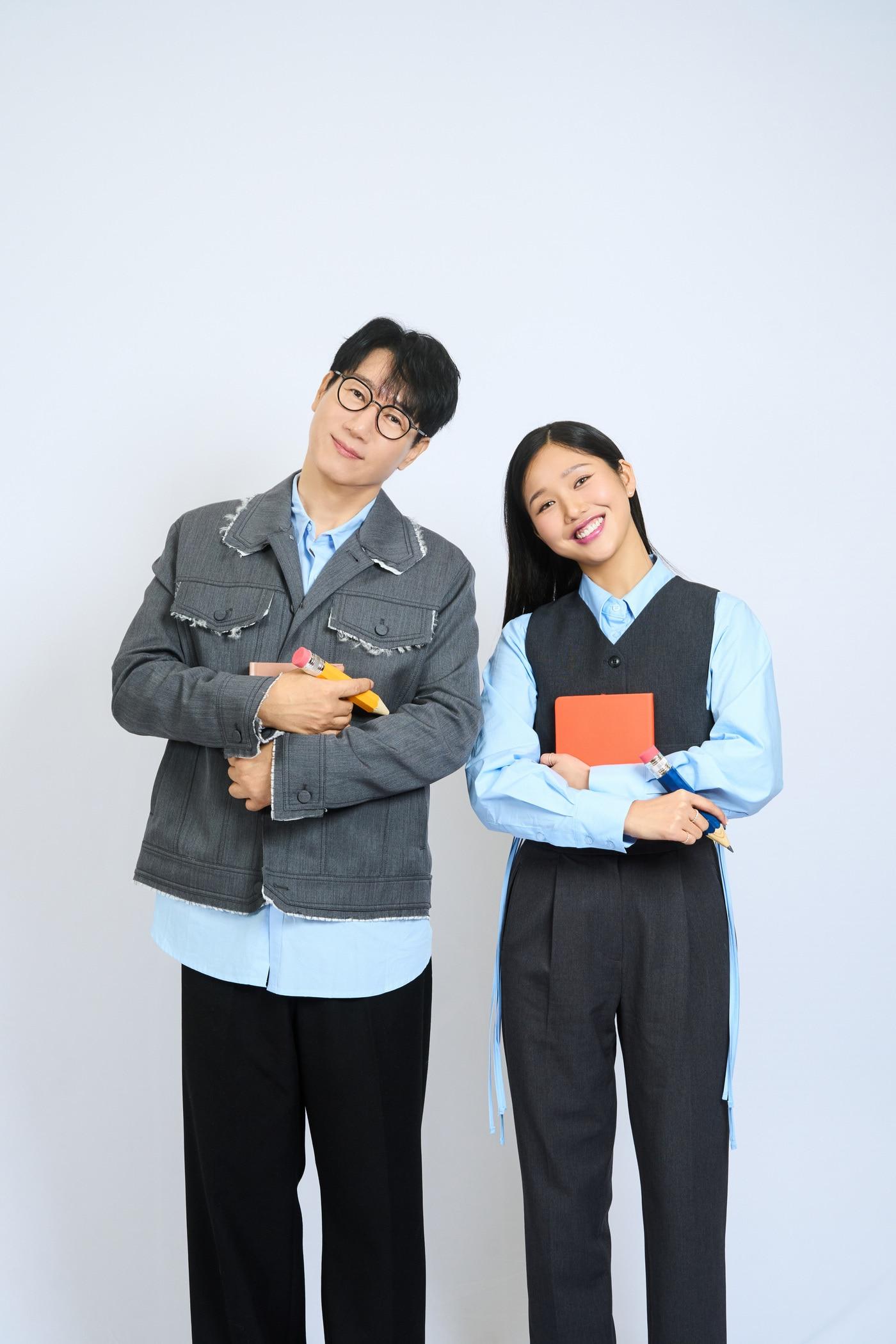 본문 이미지 - 방송인 지석진(왼쪽), 미미 / 사진제공='만학도 지씨'