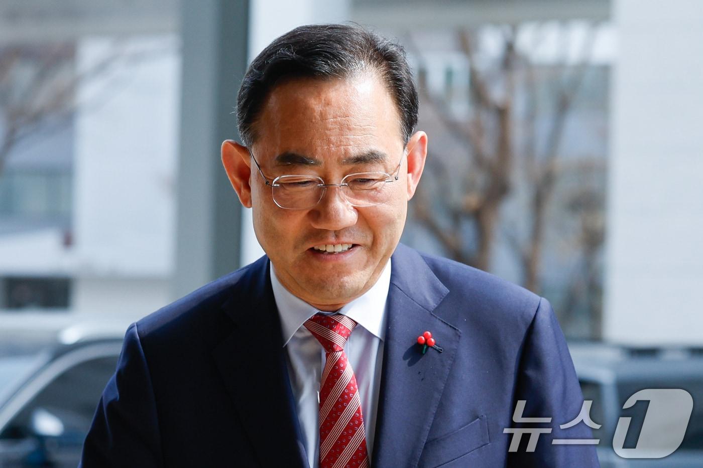 본문 이미지 - 주호영 국민의힘 의원. 2026.3.27 ⓒ 뉴스1 안은나 기자