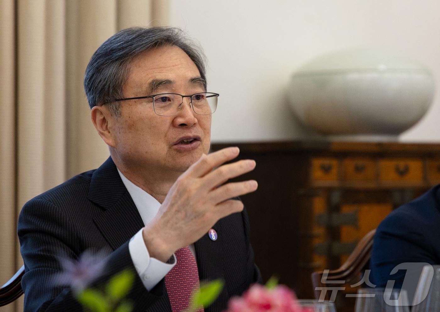 본문 이미지 - 조현 외교부 장관. 2026.3.28 ⓒ 뉴스1 이준성 기자