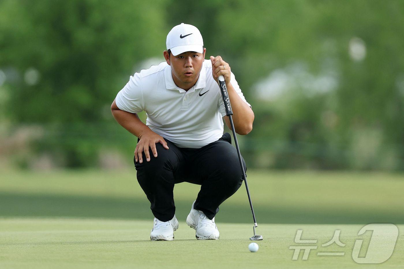 본문 이미지 - 김주형(24·나이키골프). ⓒ AFP=뉴스1