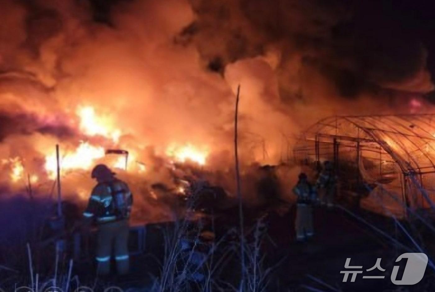 본문 이미지 - 화재 현장. (경기도소방재난본부 제공. 재판매 및 DB 금지) 2026.3.28/뉴스1