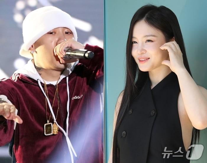 본문 이미지 - 래퍼 도끼(왼쪽), 가수 이하이 ⓒ 뉴스1