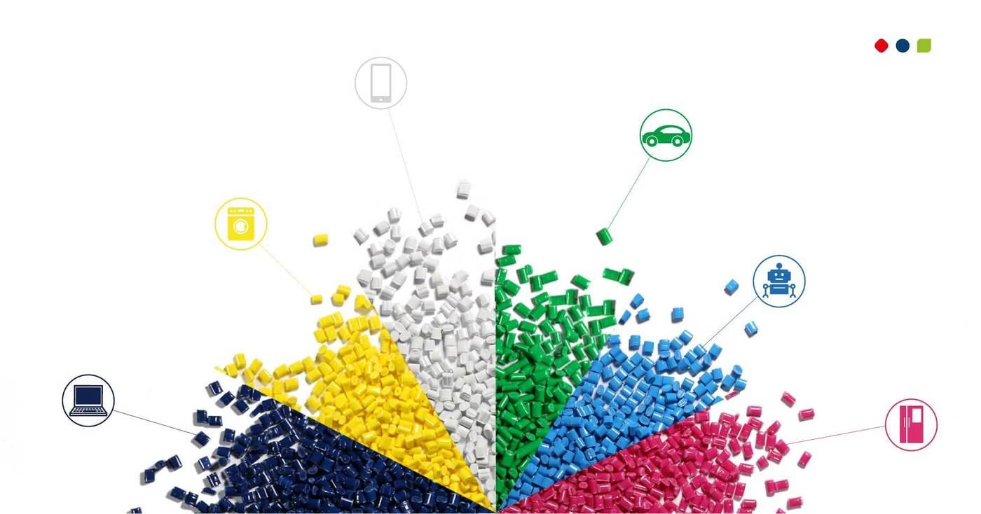 본문 이미지 - 롯데케미칼에서 생산하는 용도별 스페셜티 소재(자료사진. 롯데케미칼 제공).