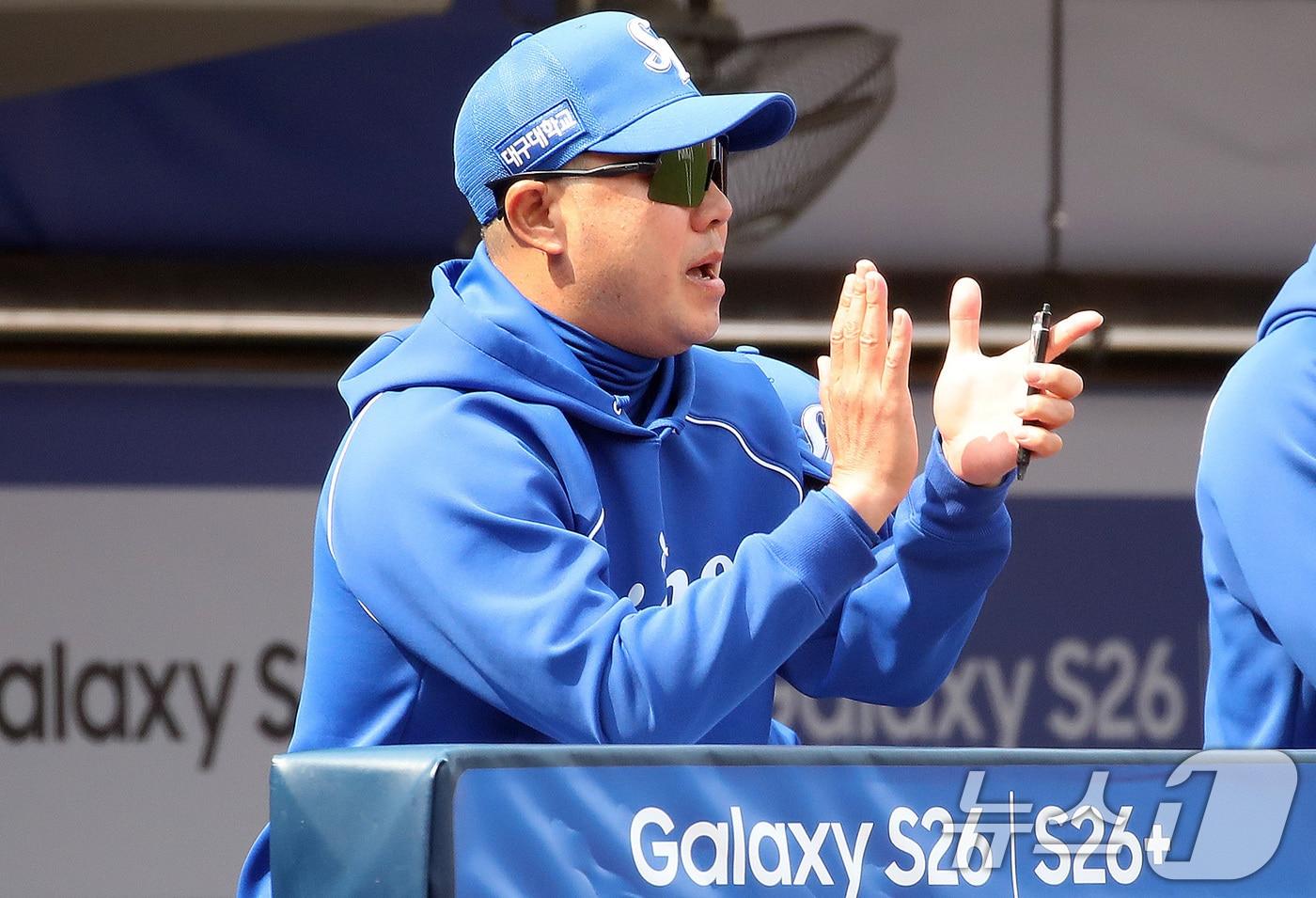 본문 이미지 - 박진만 삼성 라이온즈 감독.ⓒ 뉴스1 공정식 기자