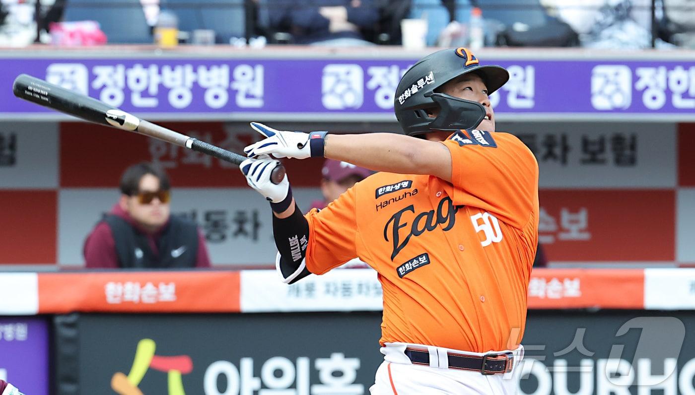 본문 이미지 - 한화 이글스 강백호. ⓒ 뉴스1 김기남 기자