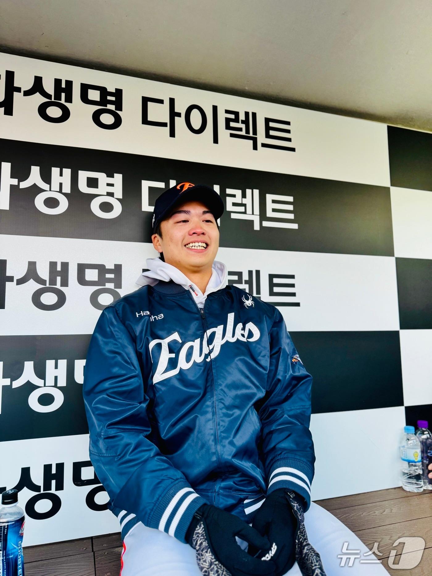 본문 이미지 - 한화 투수 왕옌청.2026.3.29 ⓒ 뉴스1 서장원 기자