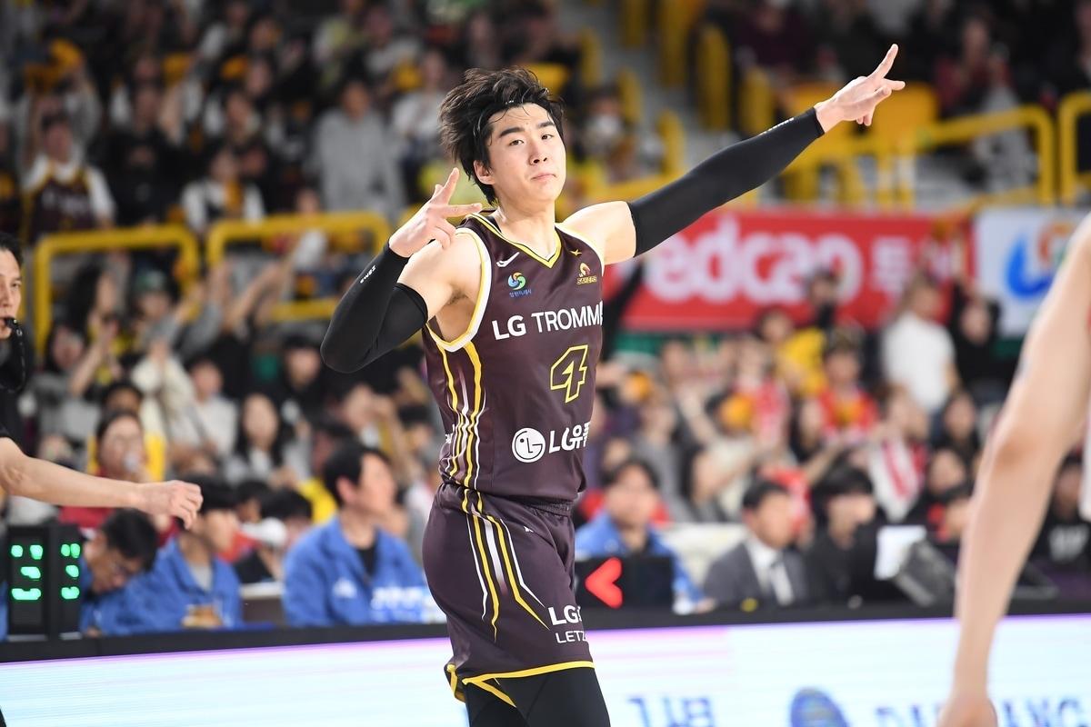 본문 이미지 - 창원 LG의 양홍석(KBL 제공)