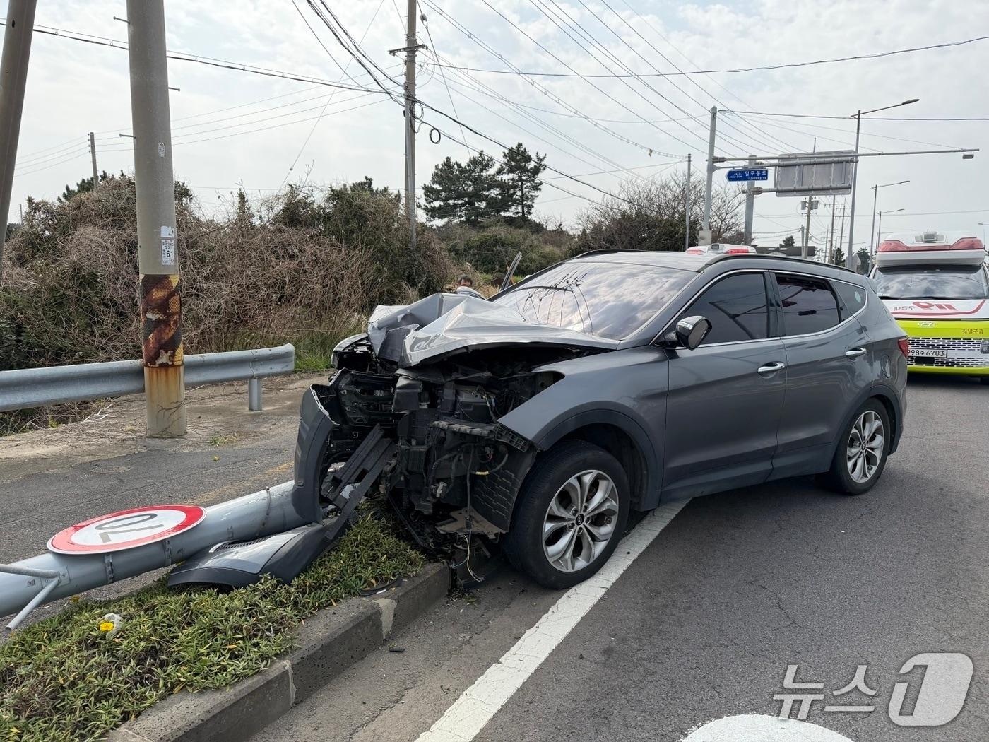 본문 이미지 - 사고 현장(제주소방본부 제공. 재판매 및 DB금지)/뉴스1