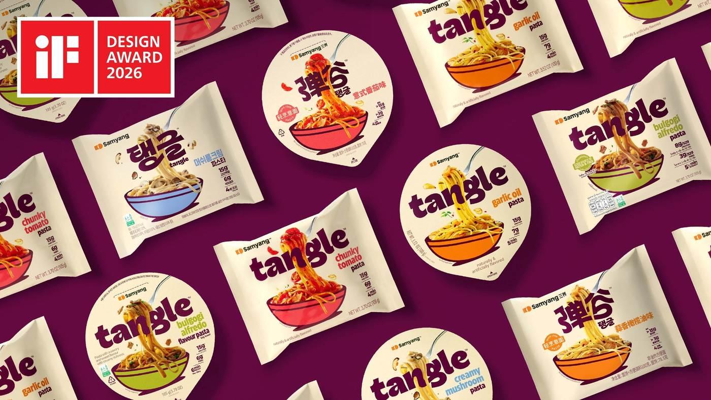 본문 이미지 - 삼양식품 프리미엄 파스타 브랜드 '탱글' 제품 이미지.(삼양식품 제공)