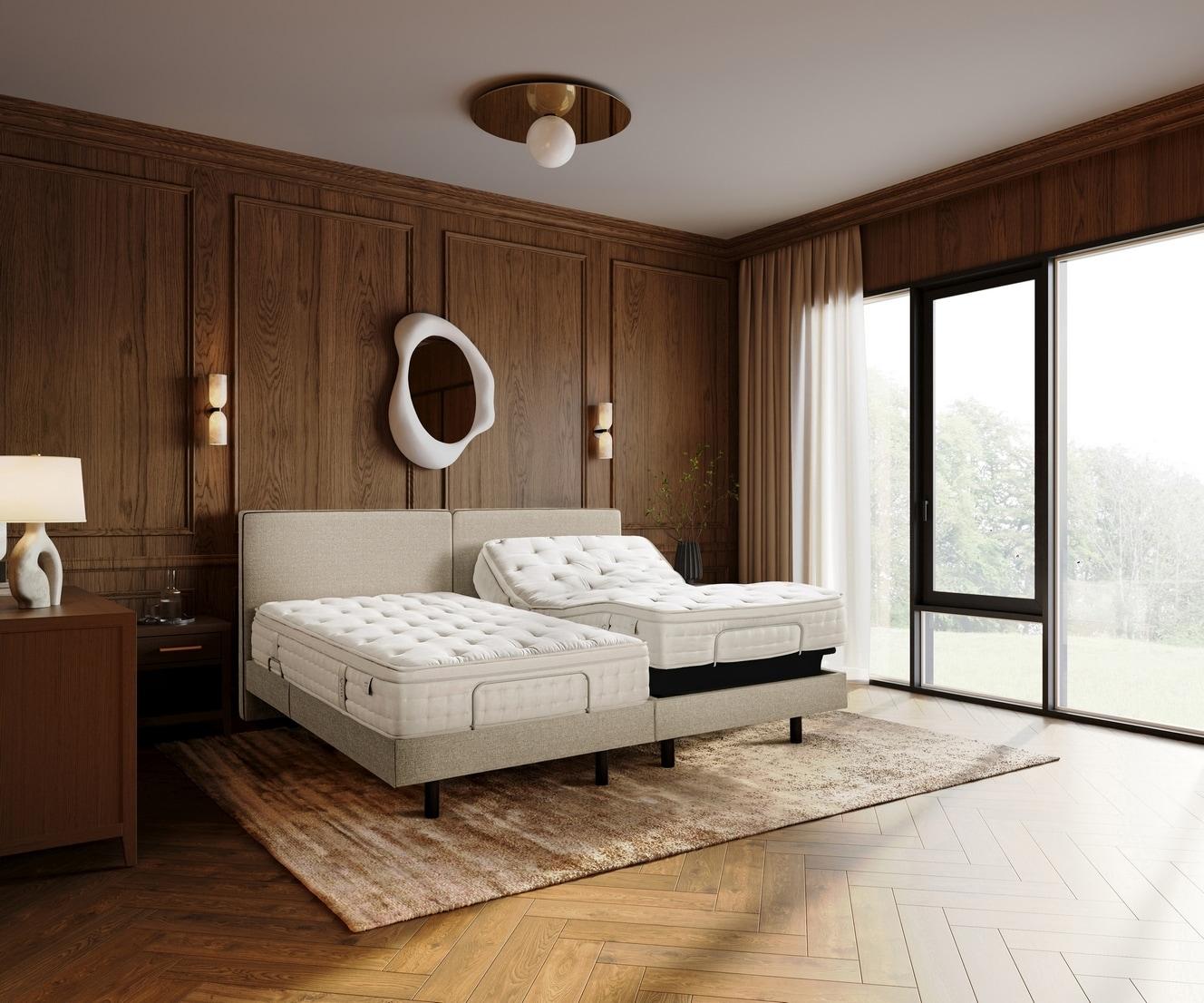 본문 이미지 - '마테라소'는 신제품 모션베드 '르 무브' 제품 사진.(신세계까사 제공)