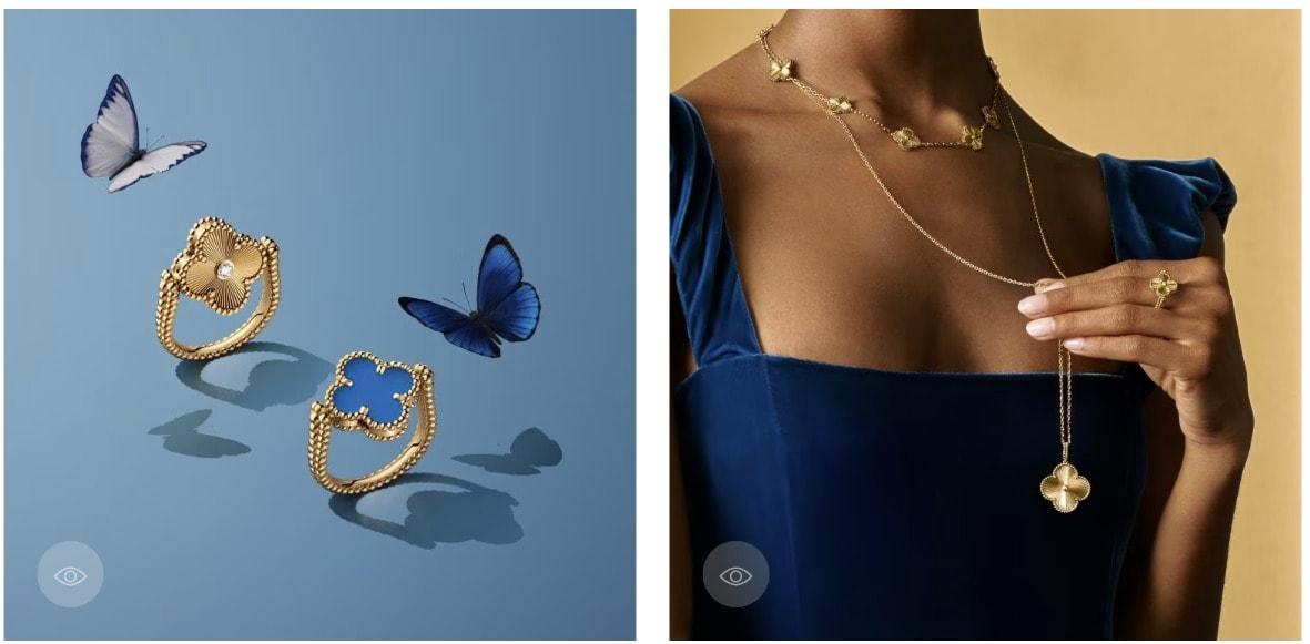 본문 이미지 - 반클리프 아펠(Van Cleef & Arpels) 알함브라(반클리프 아펠 공식 홈페이지 갈무리)