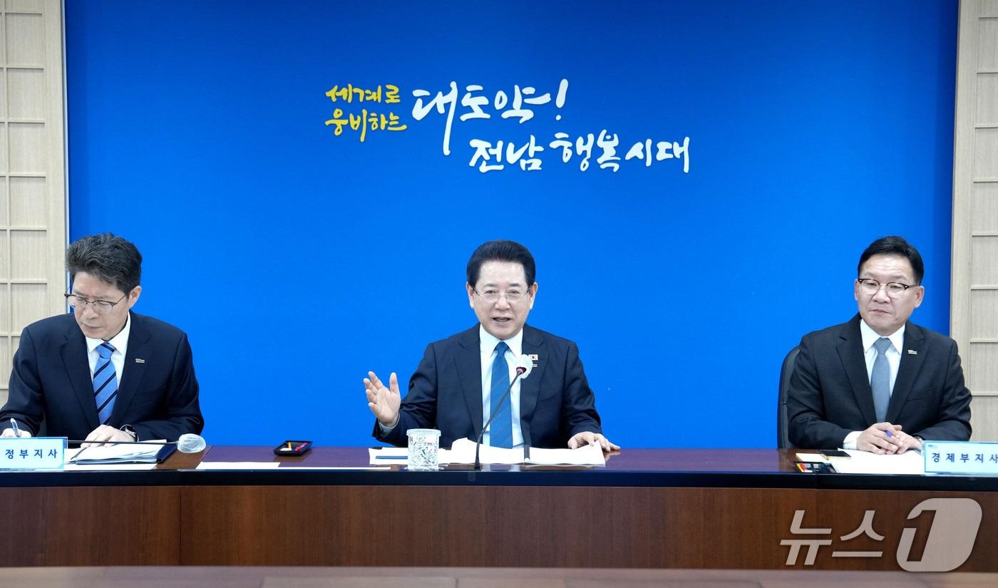 본문 이미지 - 전남도 실국 정책회의.(전남도 제공. 재판매 및 DB금지) 2026.3.3/뉴스1