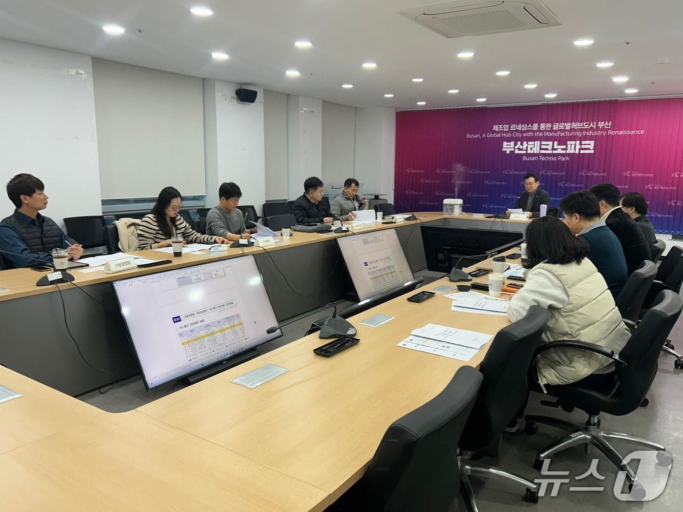 본문 이미지 - 지난달 26일 양정오픈오피스에서 열린 국민성장펀드 설명회 현장. (부산테크노파크  제공. 재판매 및 DB금지)