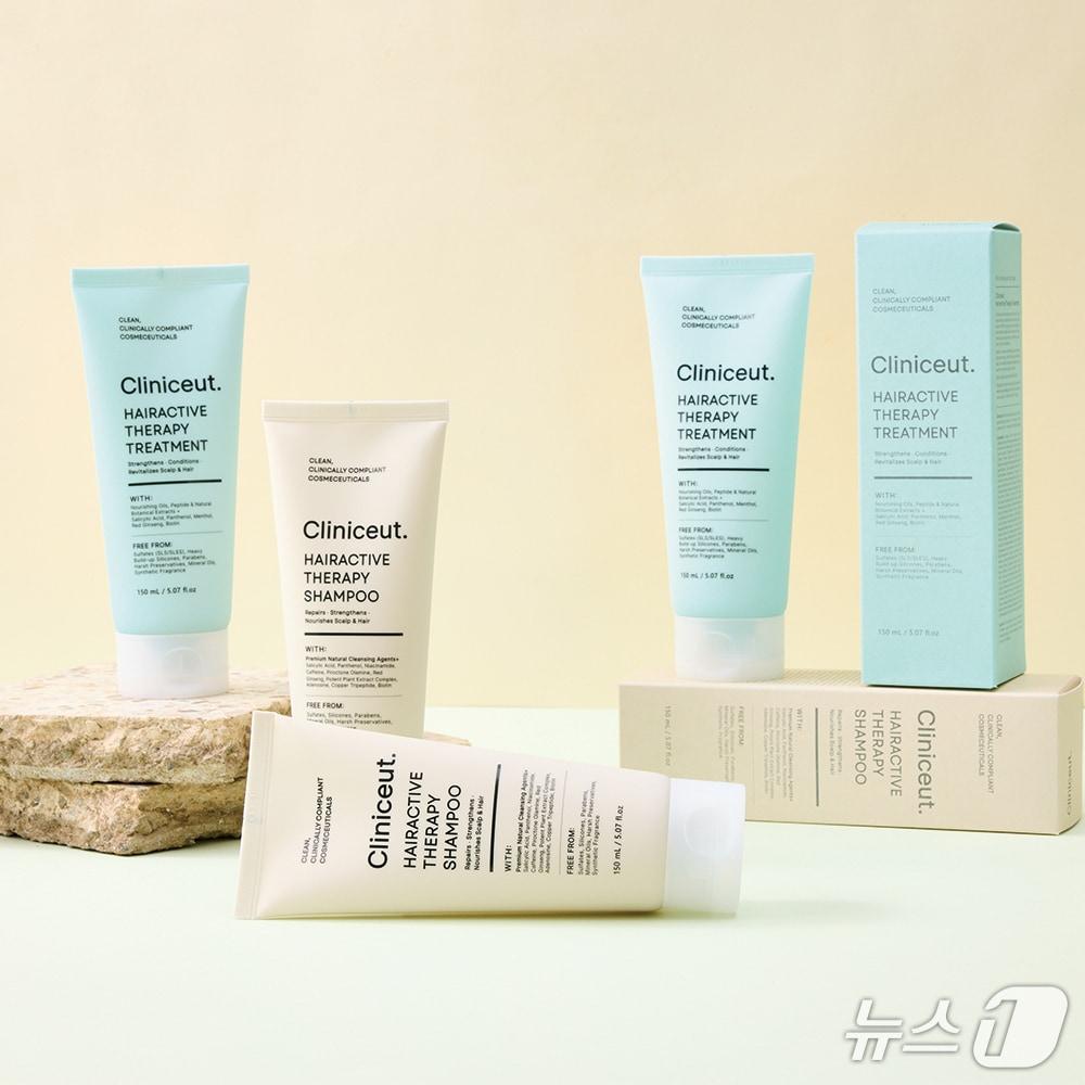 본문 이미지 - 유성온천수를 이용한 클리니슈트 샴푸 및 트리트먼 제품.(유성구 제공. 재판매 및 DB금지)/뉴스1