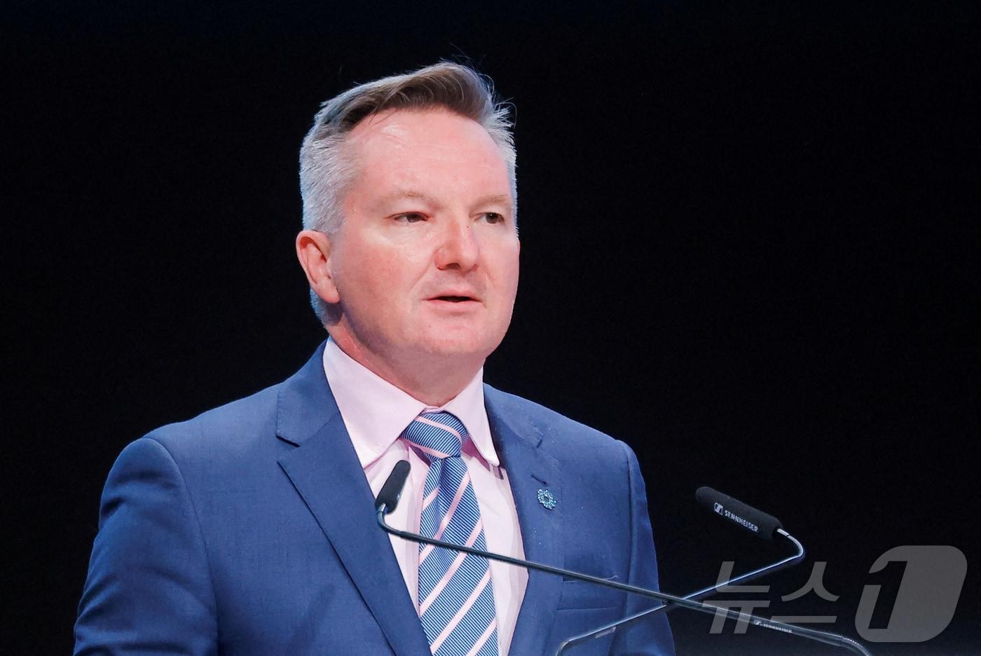 본문 이미지 - 크리스 보웬 호주 에너지부 장관 <자료사진> ⓒ 로이터=뉴스1