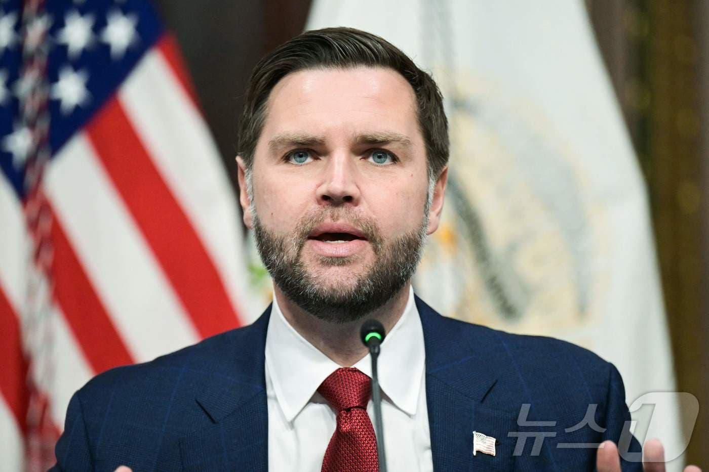 본문 이미지 - JD 밴스 미국 부통령ⓒ AFP=뉴스1