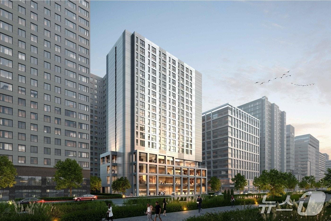 본문 이미지 -  구로도서관 부지 예상 조감도 (서울시 제공) 뉴스1ⓒ news1