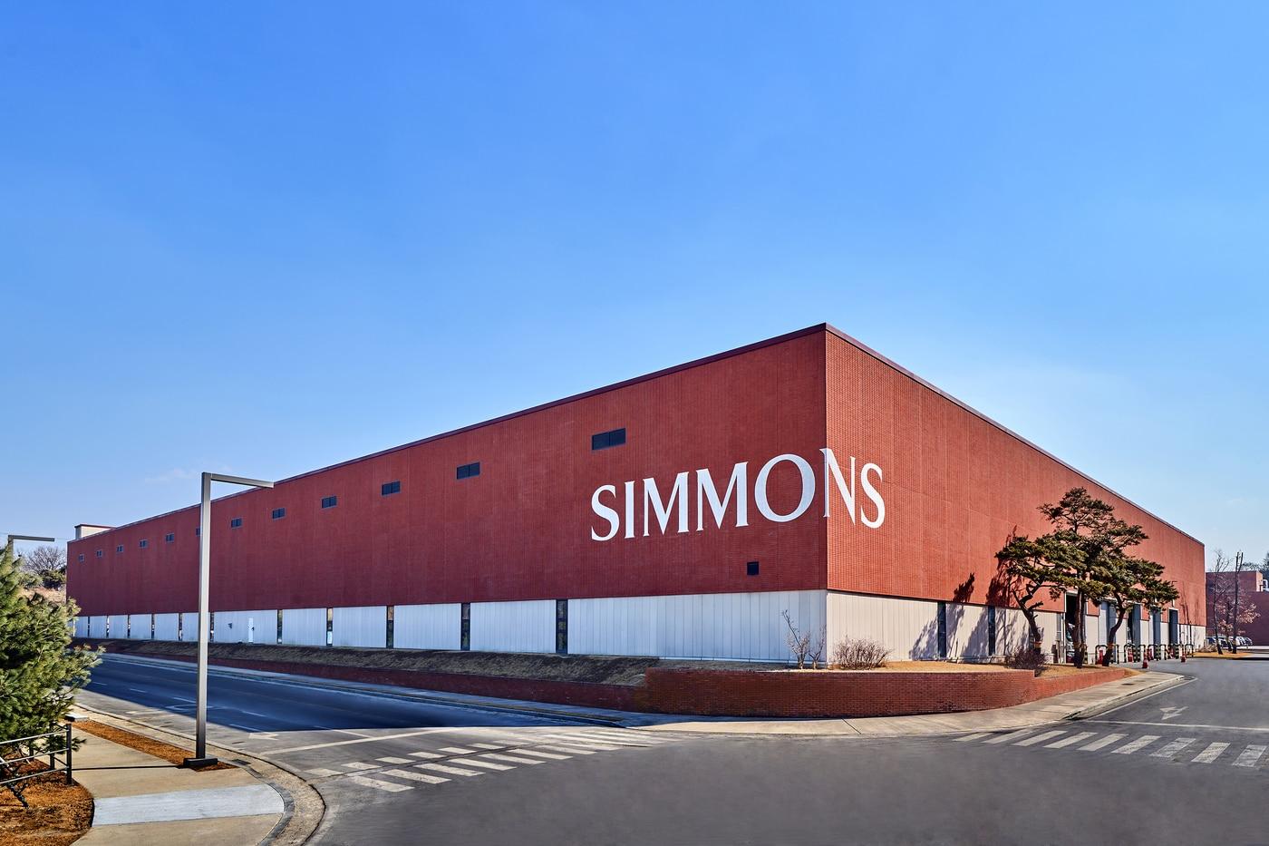 본문 이미지 - 시몬스 팩토리움 외관 전경.(시몬스 제공)